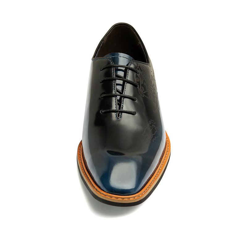 Business-Schuhe aus Kalbsleder mit Lasergravur – Bild 6 | LuxeStyle