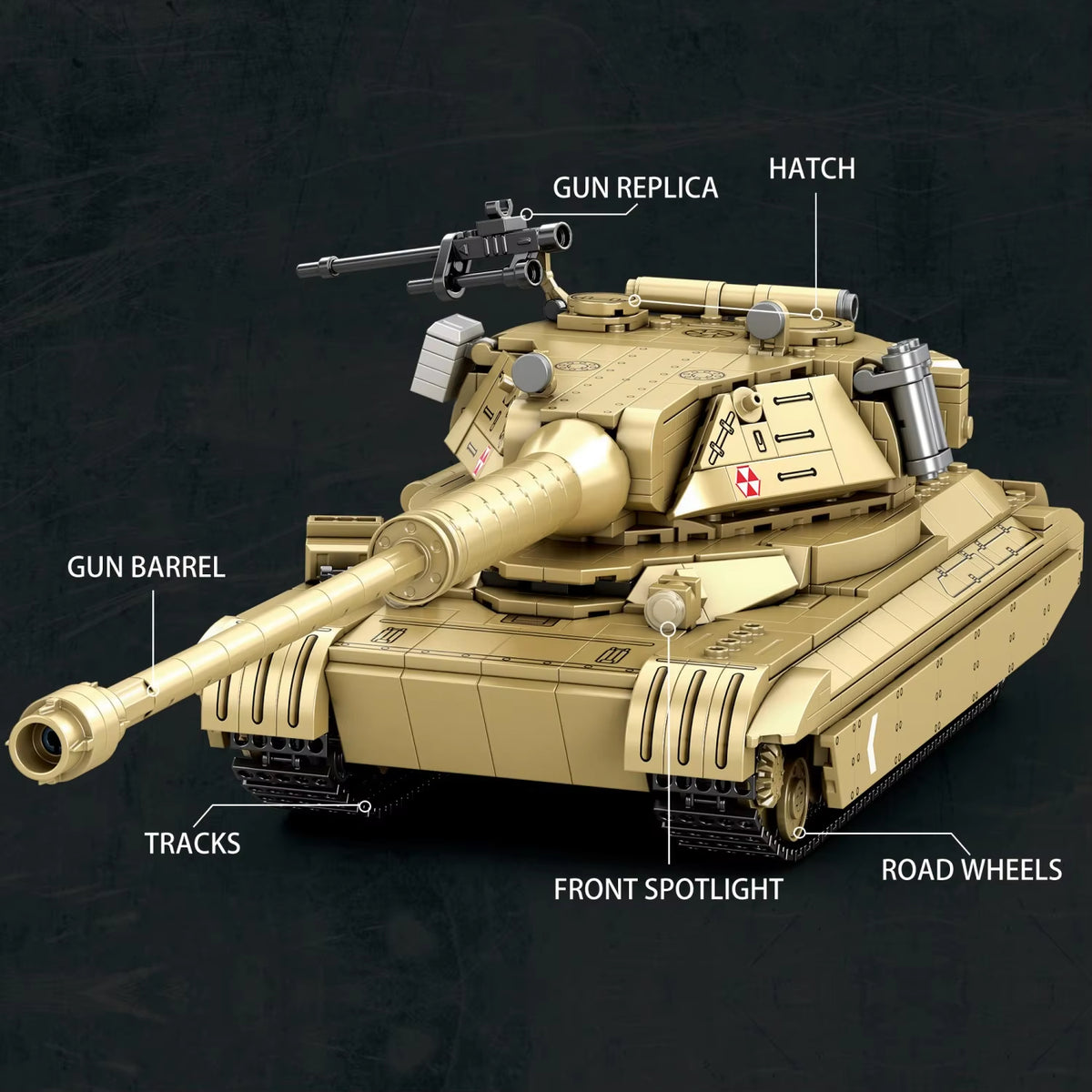 Tank Bauklötze Set – 77036 – Bild 5 | LuxeStyle