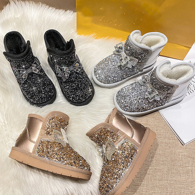 Glitzer-Winterschuhe für Kinder – Bild 5 | LuxeStyle