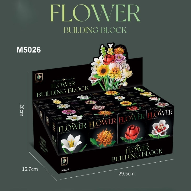 Blumen Bausteine-Set für Kinder – Bild 2 | LuxeStyle
