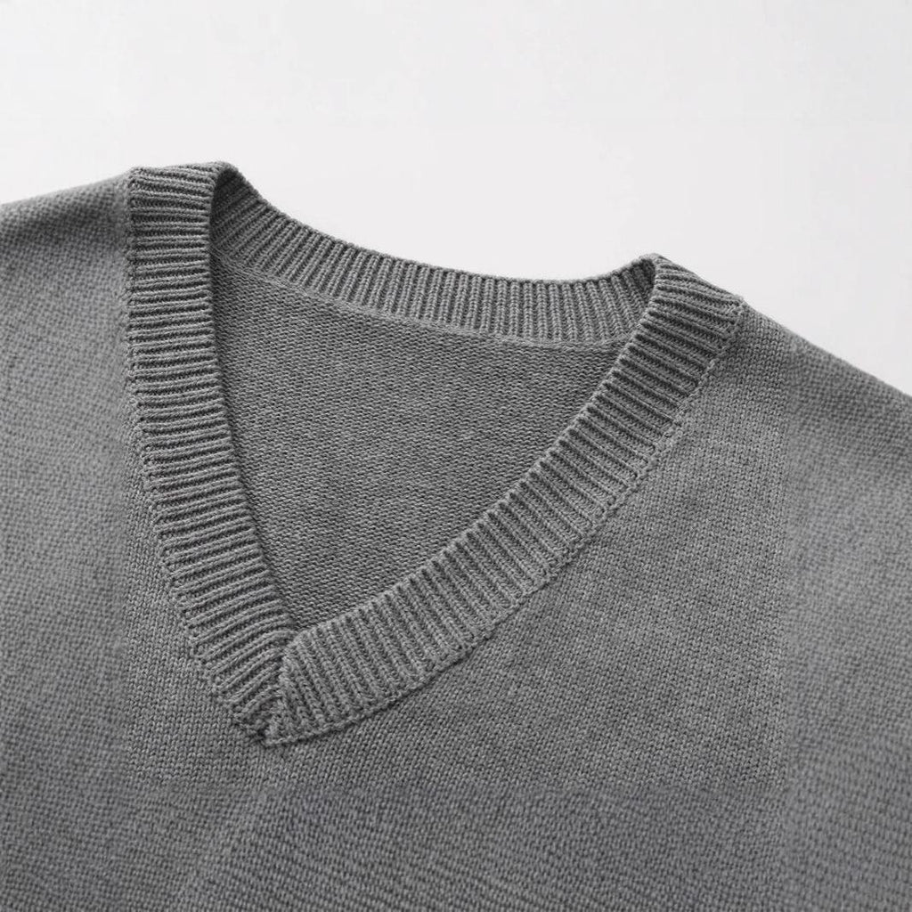 Ärmellose Strickweste für Damen