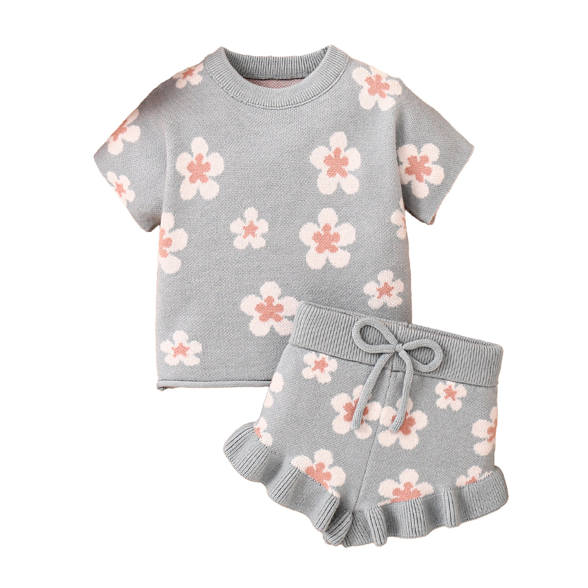 Baby-Set mit Blumenstickerei – Bild 2 | LuxeStyle