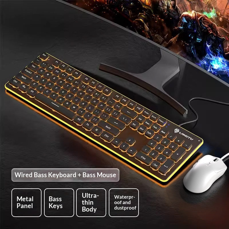Hintergrundbeleuchtete Tastatur