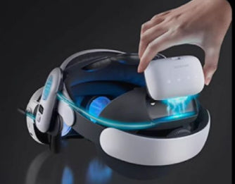 VR-Brille mit verstellbarem Kopfband – Ansicht 7