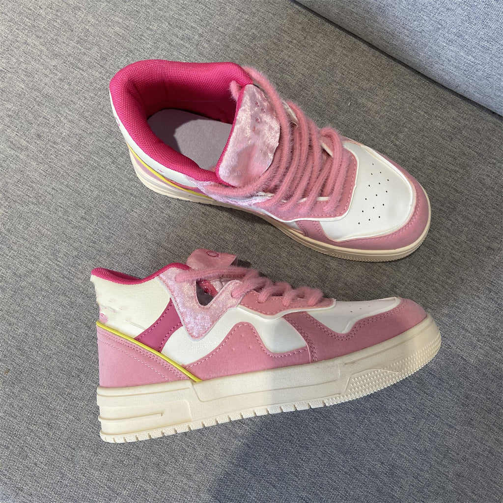 Fashion Sneaker mit dicken Sohlen
