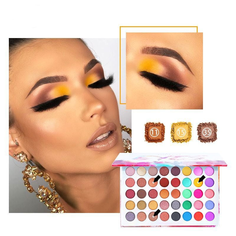 Shimmer Matte Lidschatten-Palette
