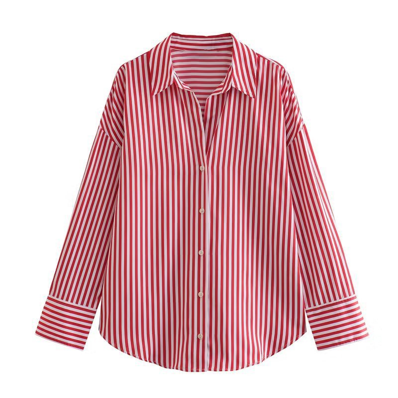 Damen Langarmhemd mit Reverskragen – Bild 5 | LuxeStyle