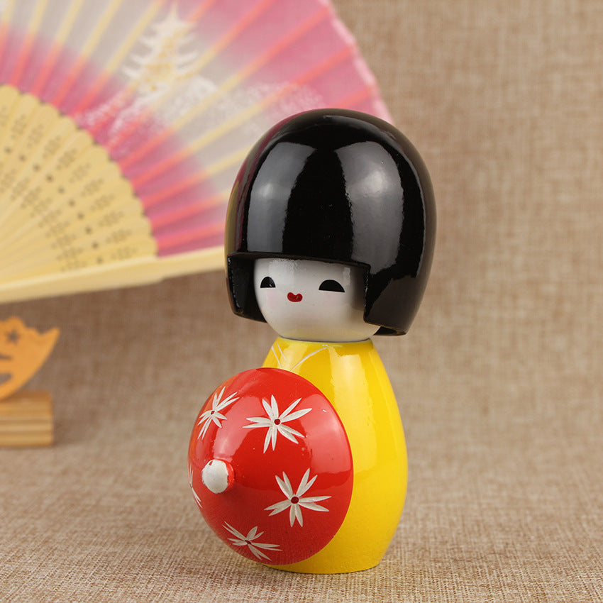 Kimono Puppe für Sushi Restaurant Deko