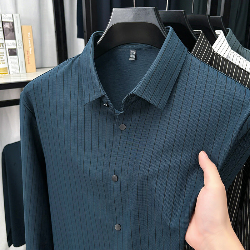 Gestreiftes Hemd für Herren – Bild 8 | LuxeStyle