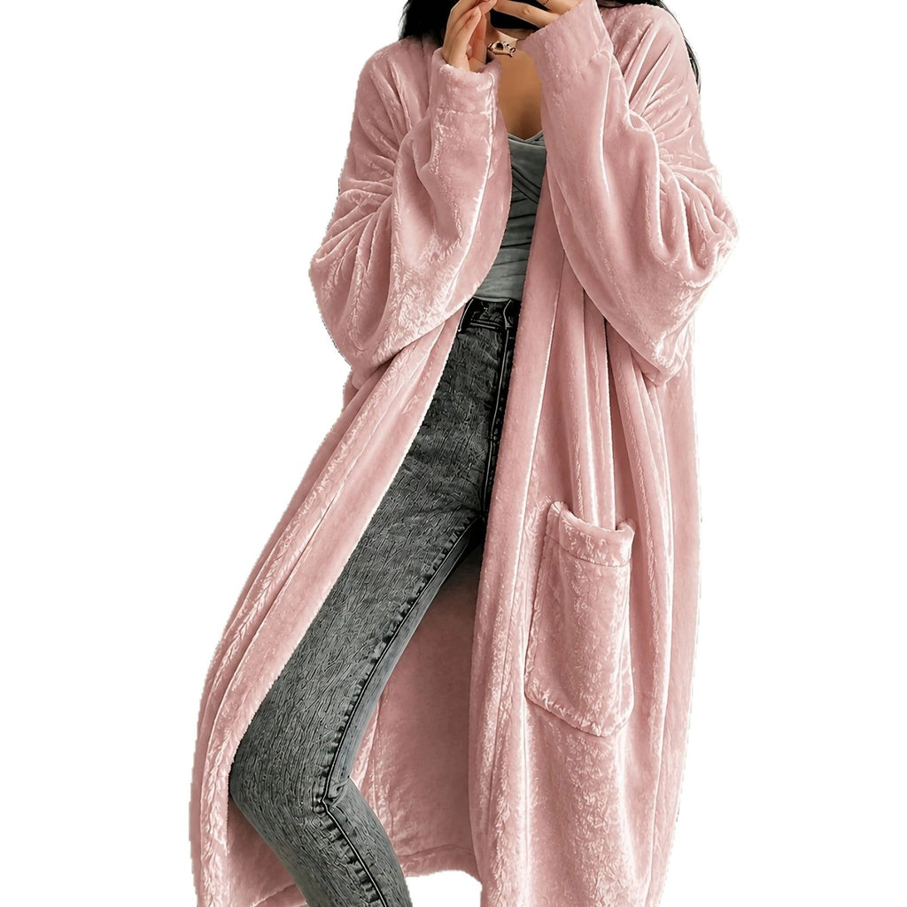 Langer Damen-Mantel im Casual-Look