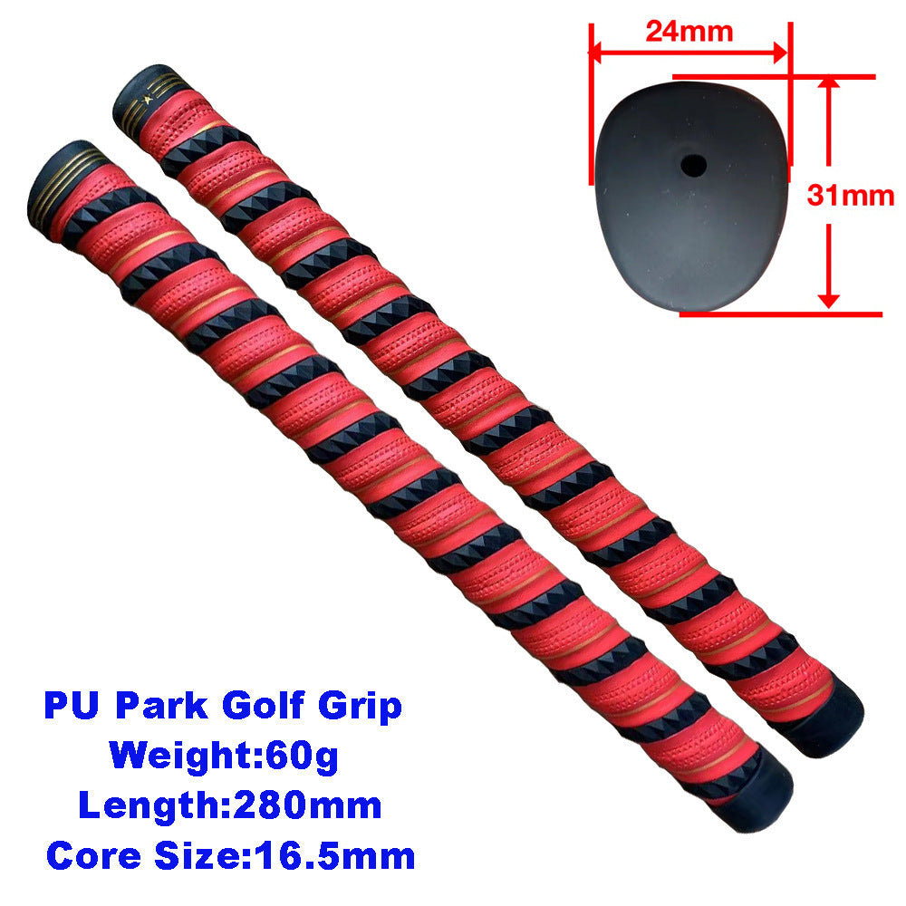 Golf‑Griff aus PU‑Leder mit Gummiröhre – Bild 4 | LuxeStyle