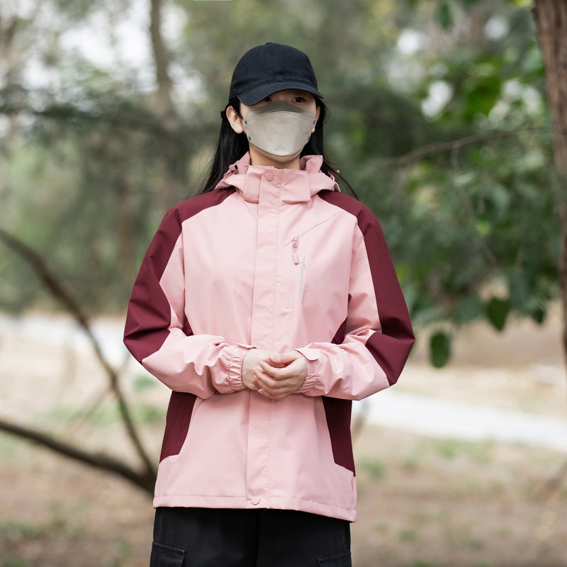Wind- und wasserdichte Outdoor-Jacke für Herren