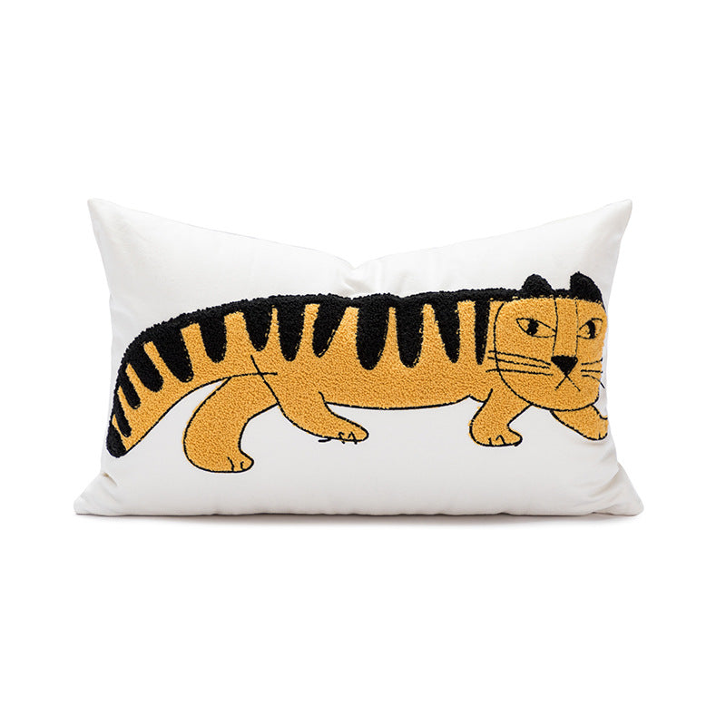 Kissenbezug mit Tiger-Motiv