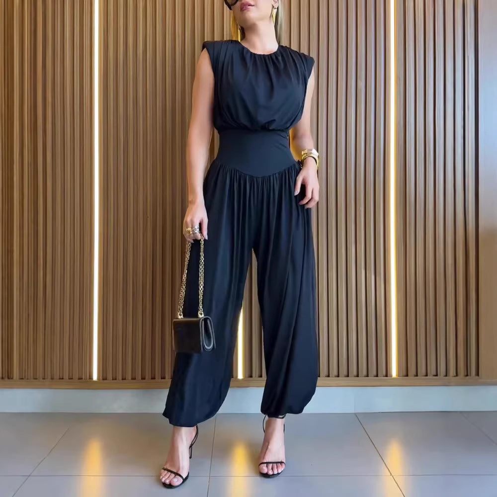 Eleganter Jumpsuit mit Taillenschnürung