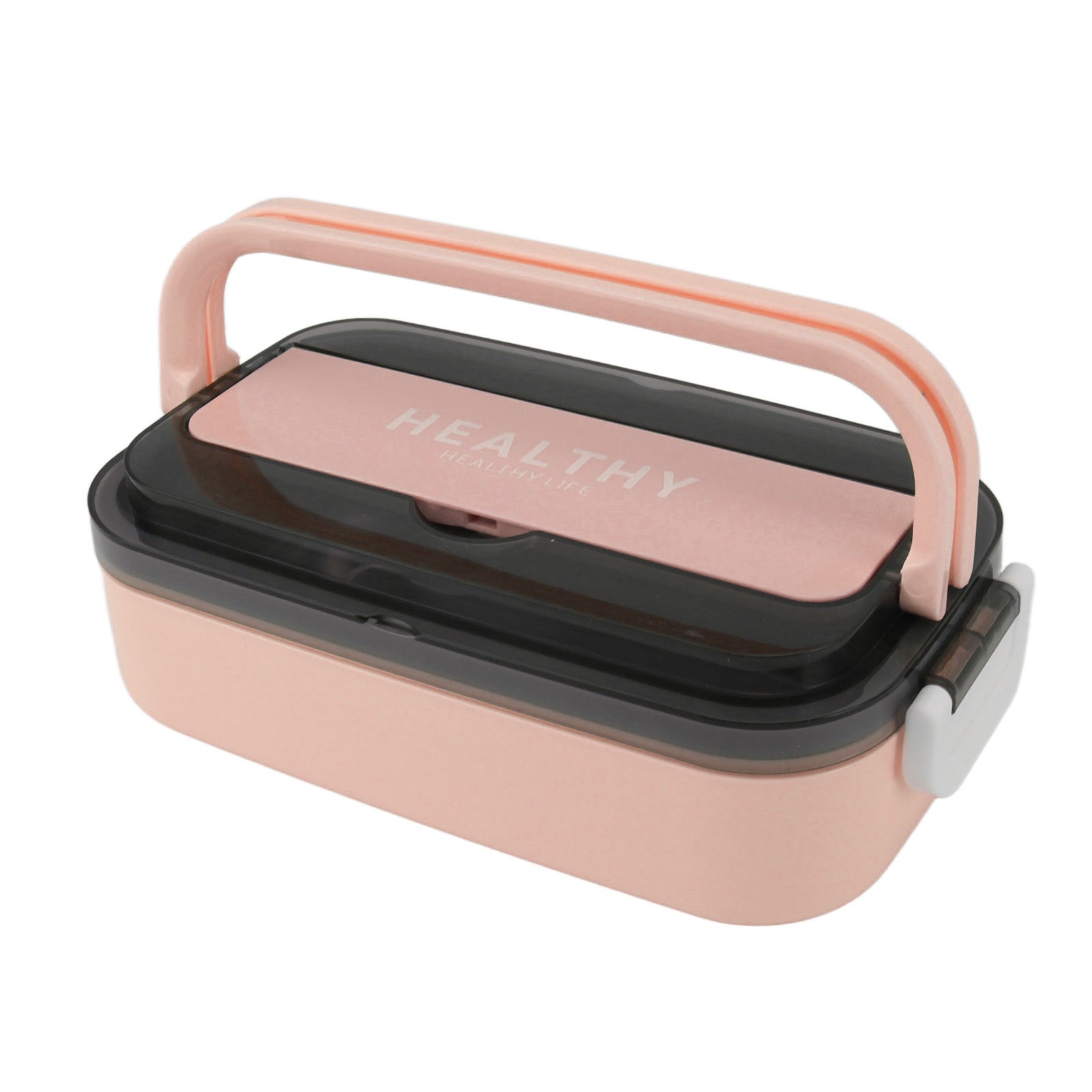 Bento Lunchbox aus 316 Edelstahl, 700ml, Babyrosa