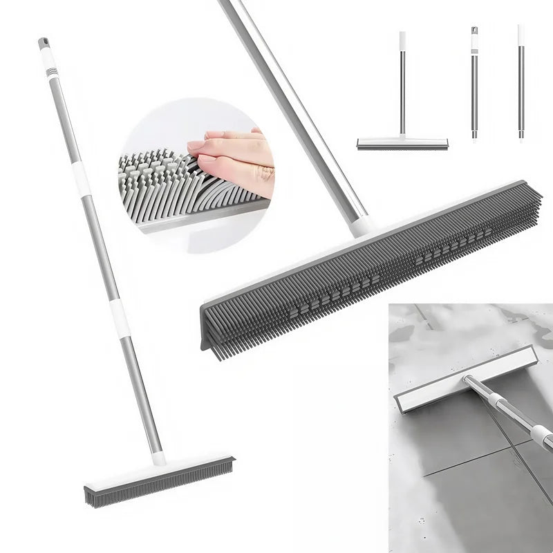 2-in-1 Gummibesen & Schaber