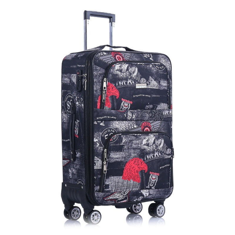 Oxford Rollkoffer mit 4 Universalrädern