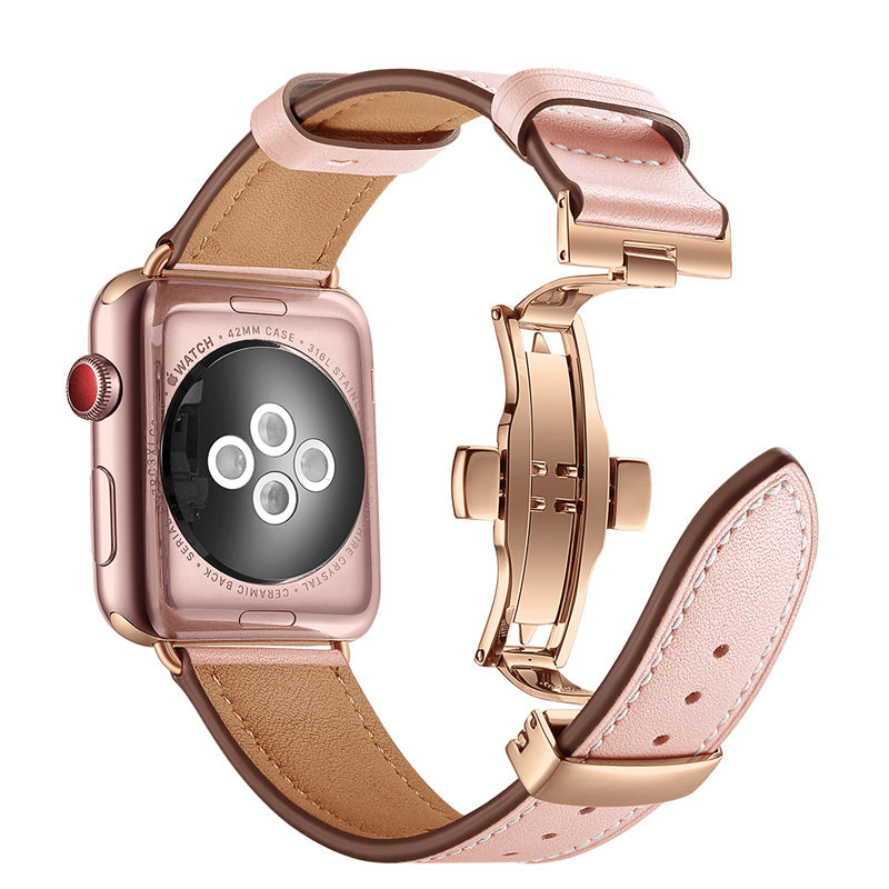 Uhrenarmband mit Schmetterlingsverschluss | LuxeStyle