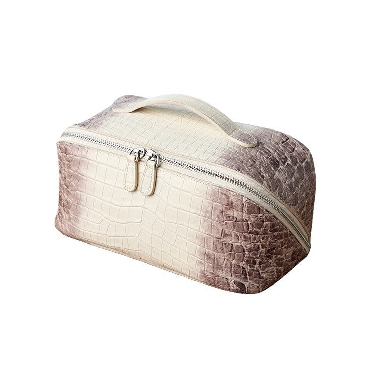 Kosmetiktasche aus Rindsleder
