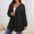 Lockere Strickjacke
