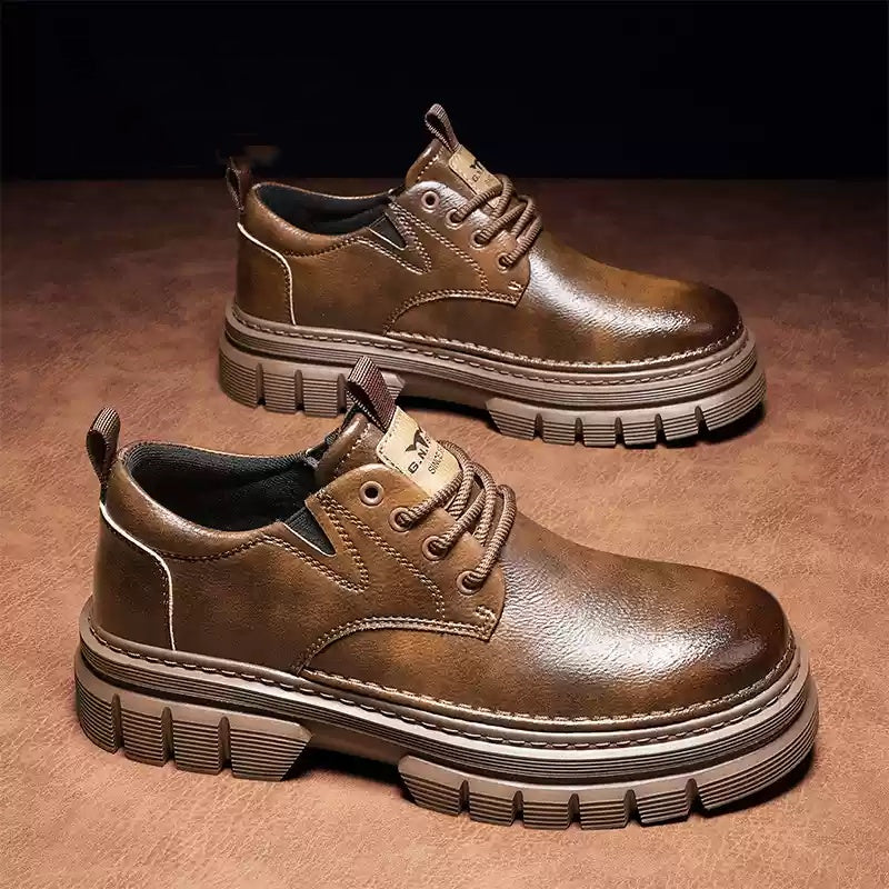 Lässige Leder-Halbschuhe für Herren – Bild 7 | LuxeStyle