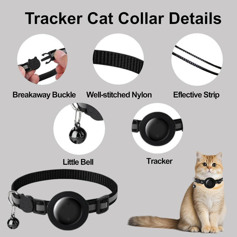 GPS Halsband für Katzen mit Apple Find My