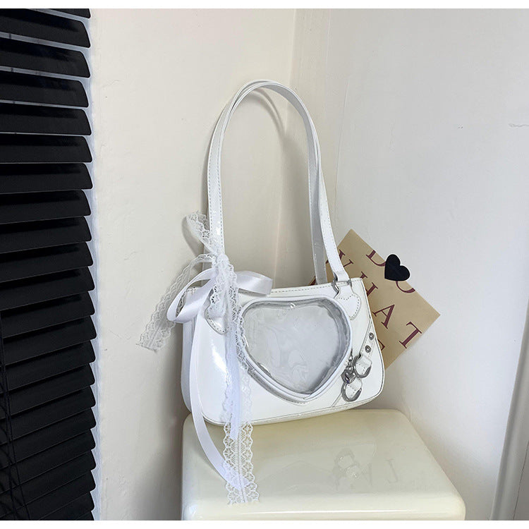Einhandtasche mit seitlichem Fach | LuxeStyle