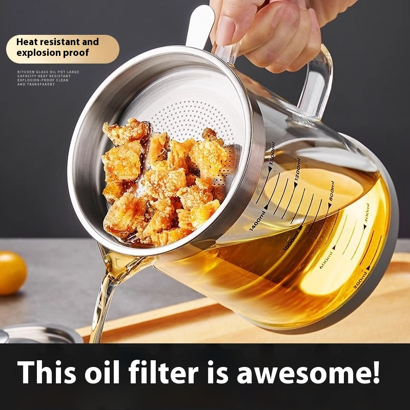 Glas-Ölfiltertopf für die Küche – Bild 6 | LuxeStyle