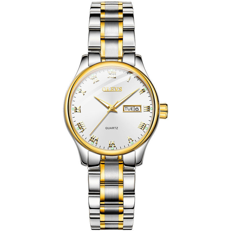 Tide Marken Double Calendar Quarzuhr | LuxeStyle