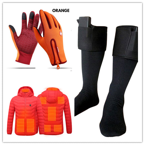 Wasserdichte Winterhandschuhe mit Fleece und Anti-Rutsch