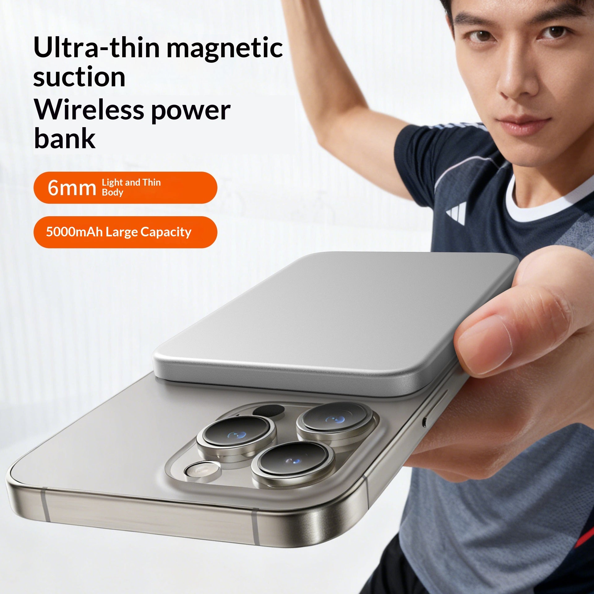 Ultradünne magnetische Powerbank