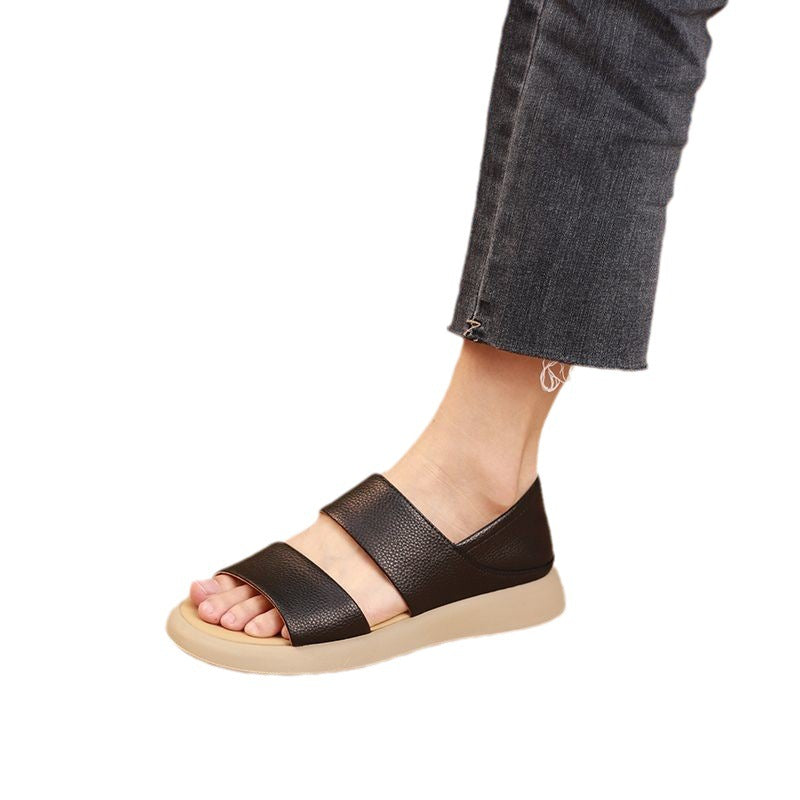 Slip-on Sandalen im Römer-Stil – Bild 2 | LuxeStyle