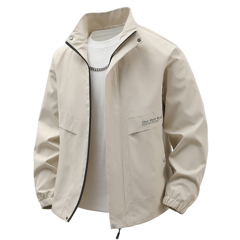 Herren Übergangsjacke mit Stehkragen