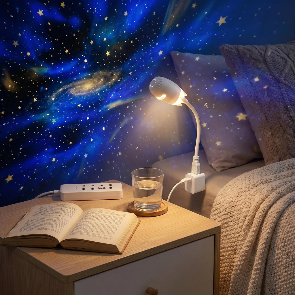 Sternenhimmel-Deckenprojektor mit augen-schonendem Licht – Bild 2 | LuxeStyle
