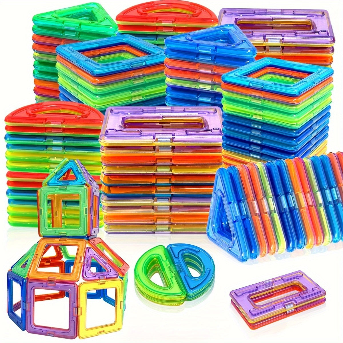 Magnetische Bausteine für kreatives Spielen