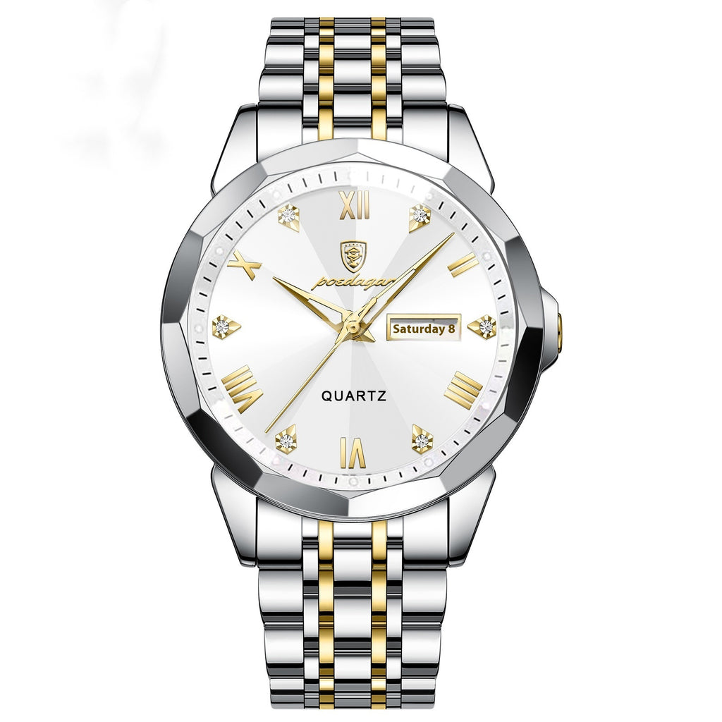 Wasserdichte Leuchtende Herrenuhr