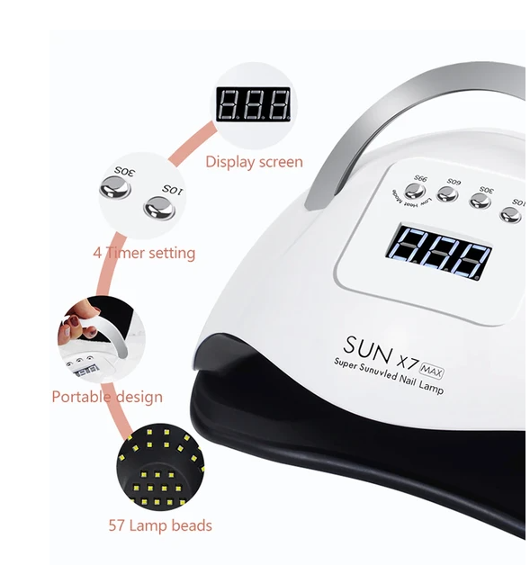 UV/LED Nageltrockner 220W – Ansicht 3