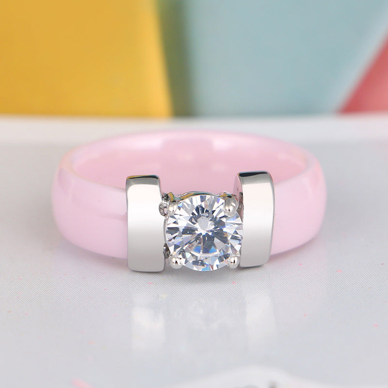 Keramikring mit Diamant-Einlage – Bild 8 | LuxeStyle