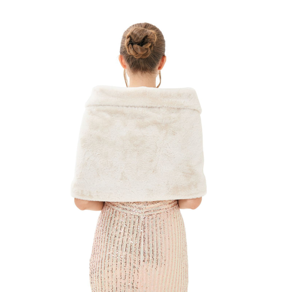 Kunstpelz-Schal für Damen – Bild 6 | LuxeStyle