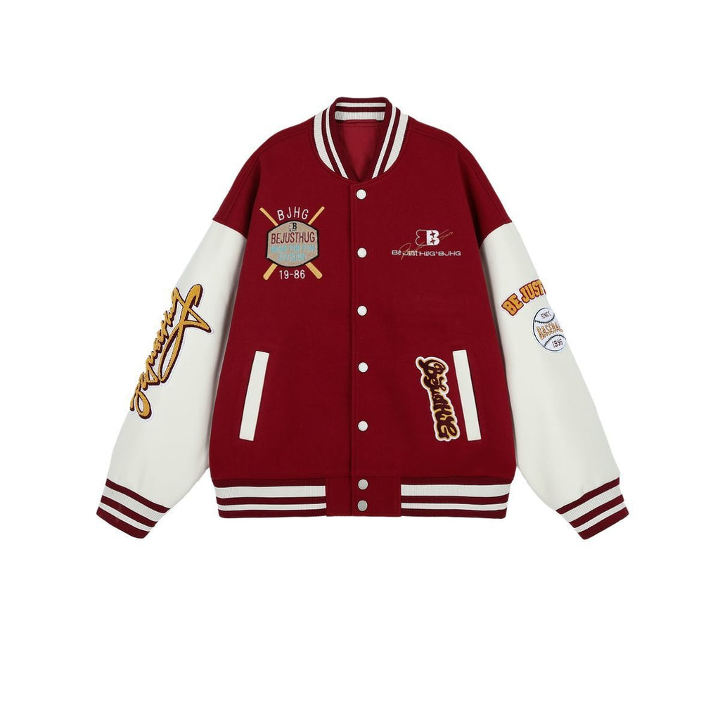 Legere Baseballjacke im Flight-Stil