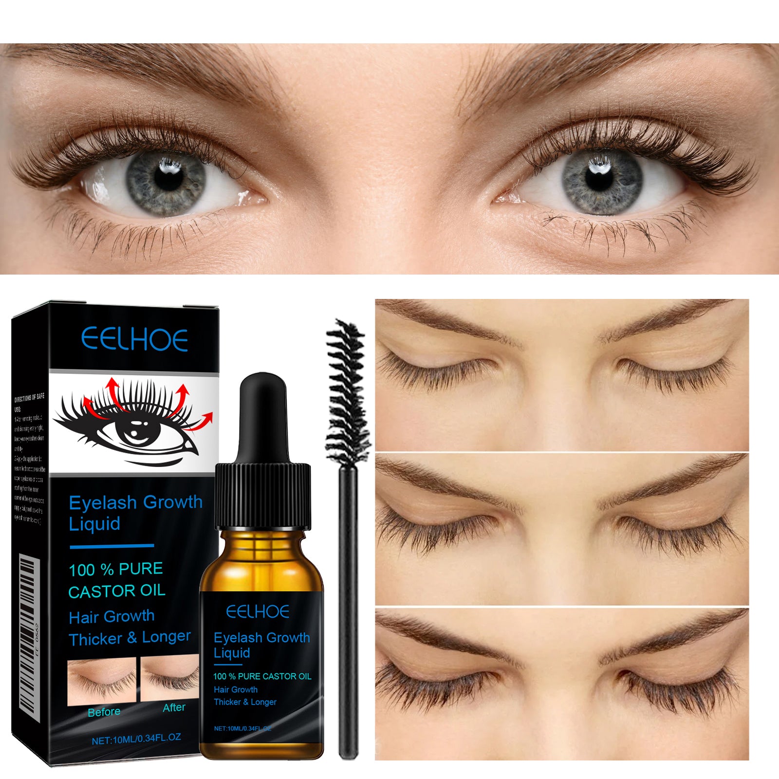 Rizinusöl Wimpernserum – Ansicht 5