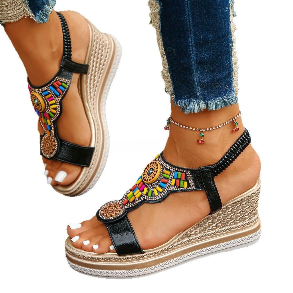 Bequeme Römische Sandalen für Grössen