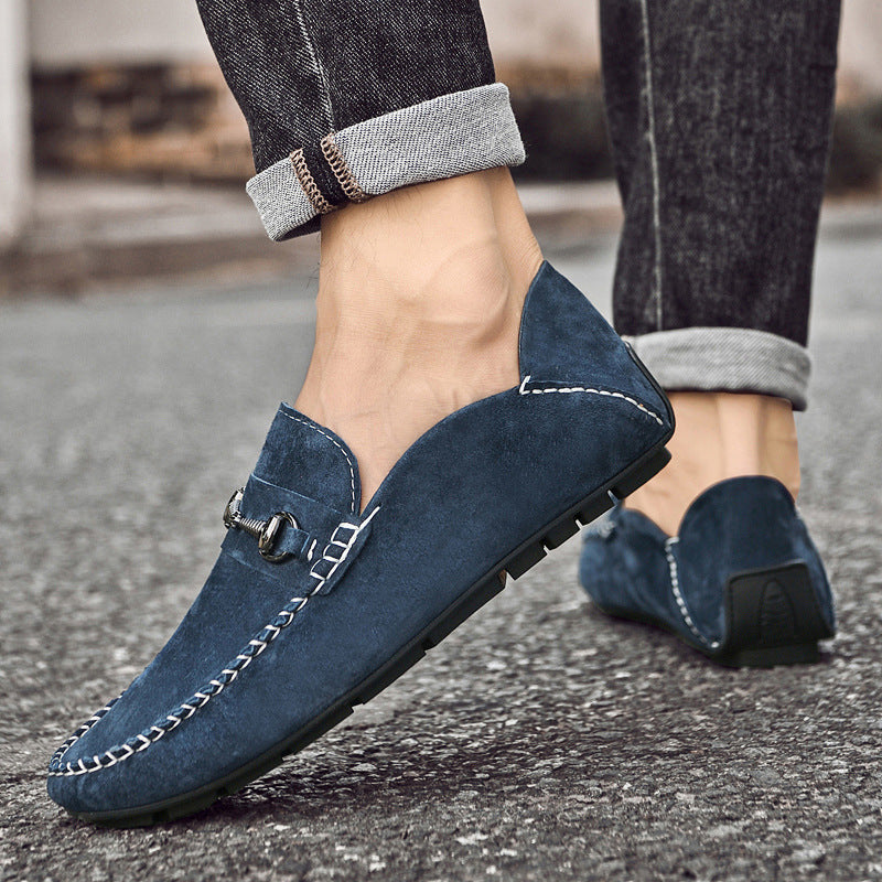 Schuh aus Leder mit atmungsaktiver Sohle – Bild 8 | LuxeStyle