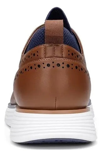 Low-Top Herren Sneaker aus synthetischem Leder – Bild 4 | LuxeStyle
