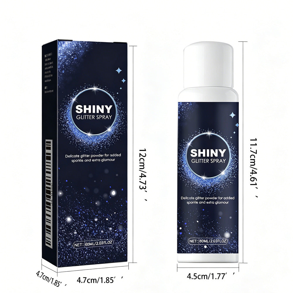Glitzer Spray für Haar und Körper