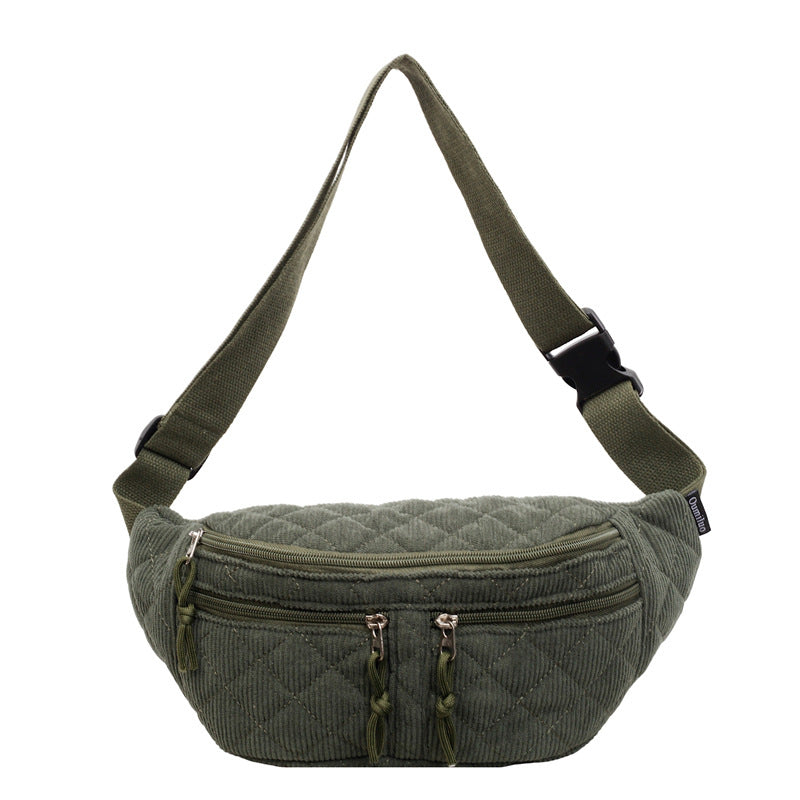 Klassische Corduroy-Tasche