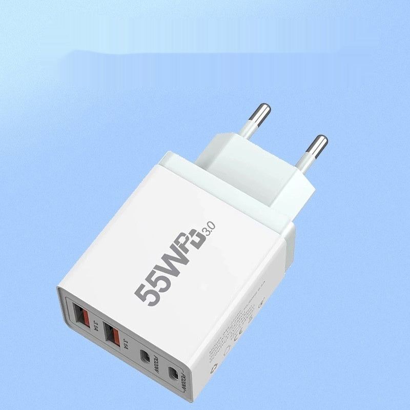 Multi-Port USB-Ladestecker 55W