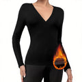 Fleece-Unterhemd mit V-Ausschnitt – Bild 8 | LuxeStyle