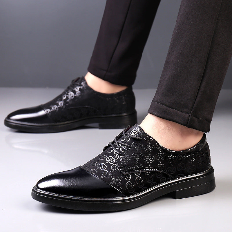 Herren Business-Schuhe aus Mikrofaserleder