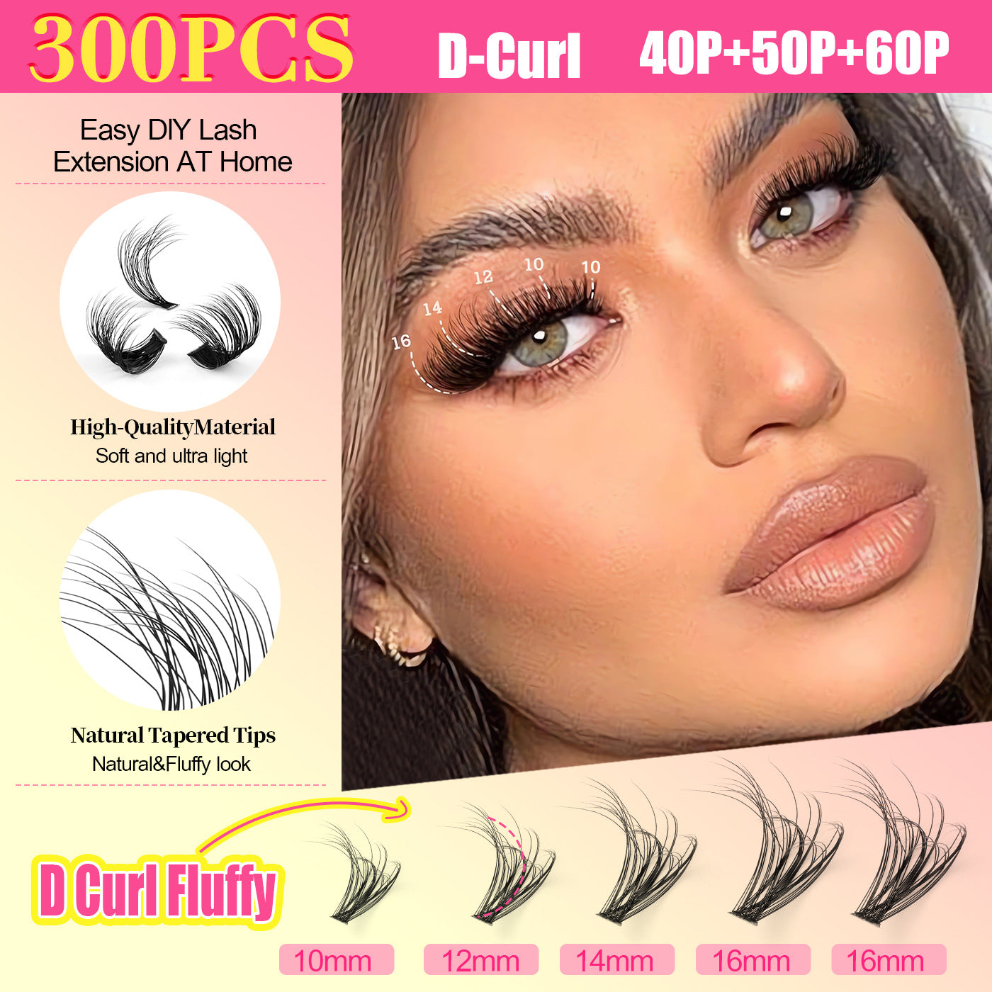 Falsche Wimpern Set zum selber machen